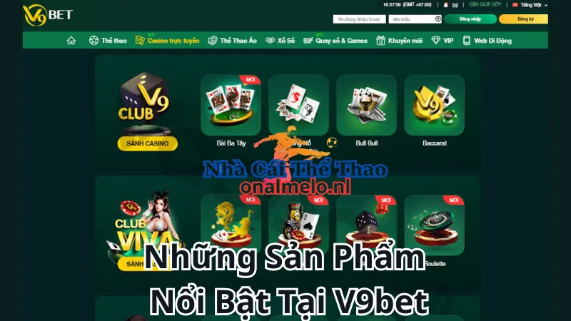 Những Sản Phẩm Nổi Bật Tại V9bet