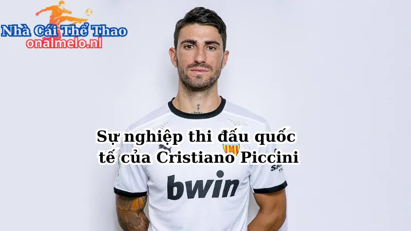 Sự nghiệp thi đấu quốc tế của Cristiano Piccini